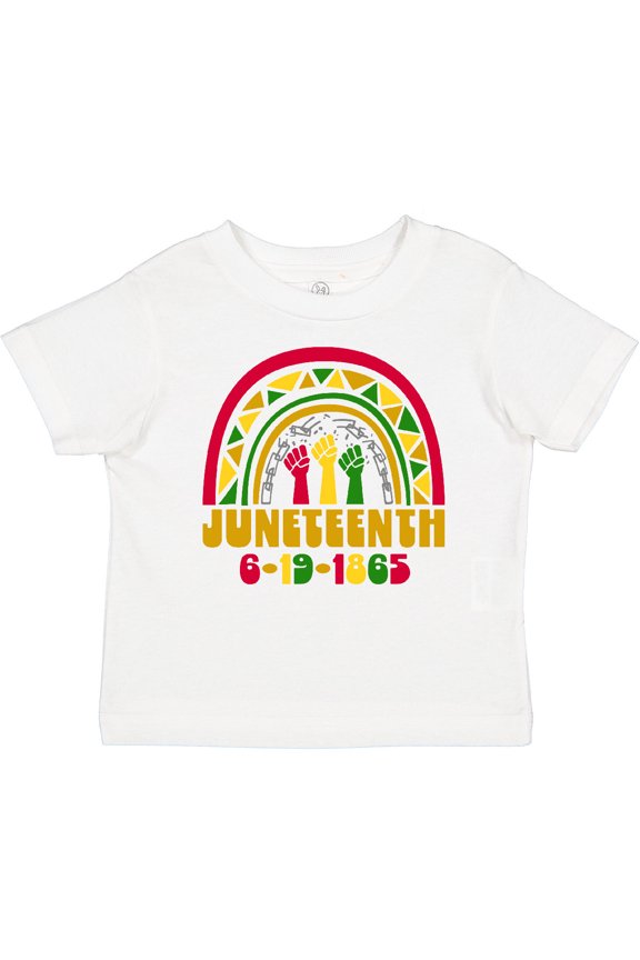 Juneteenth 6-19-1865 Rainbow Boys or Girls Baby T-Shirt