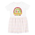 thumbnail image 1 of Inktastic Juneteenth 6-19-1865 Rainbow Girls Toddler Dress, 1 of 5