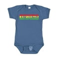 thumbnail image 1 of Inktastic Juneteenth Banner in Red Yellow and Green Boys or Girls Baby Bodysuit, 1 of 5