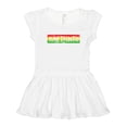 thumbnail image 1 of Inktastic Juneteenth Banner in Red Yellow and Green Girls Toddler Dress, 1 of 5