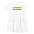 thumbnail image 1 of Inktastic Juneteenth Banner in Red Yellow and Green Girls Toddler Dress, 1 of 5