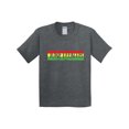 thumbnail image 1 of Inktastic Juneteenth Banner in Red Yellow and Green Youth T-Shirt, 1 of 5