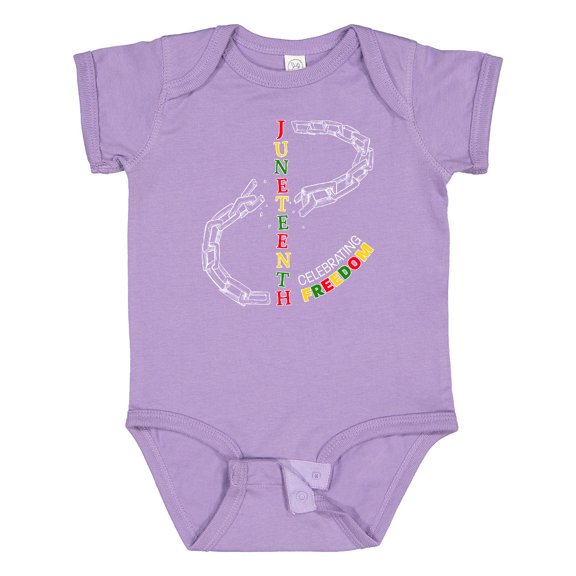 Inktastic Juneteenth-Celebrating Freedom- Breaking Chains Boys or Girls Baby Bodysuit
