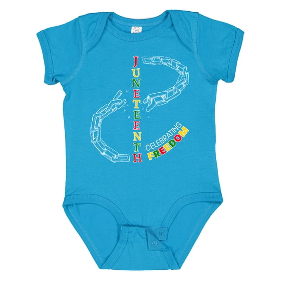 Inktastic Juneteenth-Celebrating Freedom- Breaking Chains Boys or Girls Baby Bodysuit