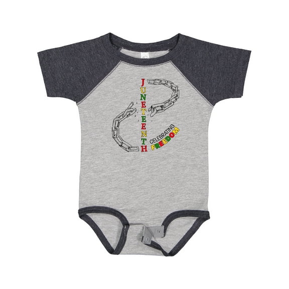 Inktastic Juneteenth-Celebrating Freedom- Breaking Chains Boys or Girls Baby Bodysuit