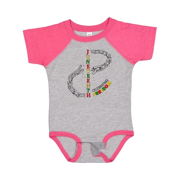 Inktastic Juneteenth-Celebrating Freedom- Breaking Chains Boys or Girls Baby Bodysuit