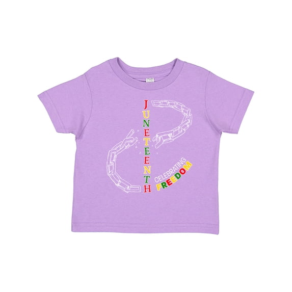 Inktastic Juneteenth-Celebrating Freedom- Breaking Chains Boys or Girls Toddler T-Shirt