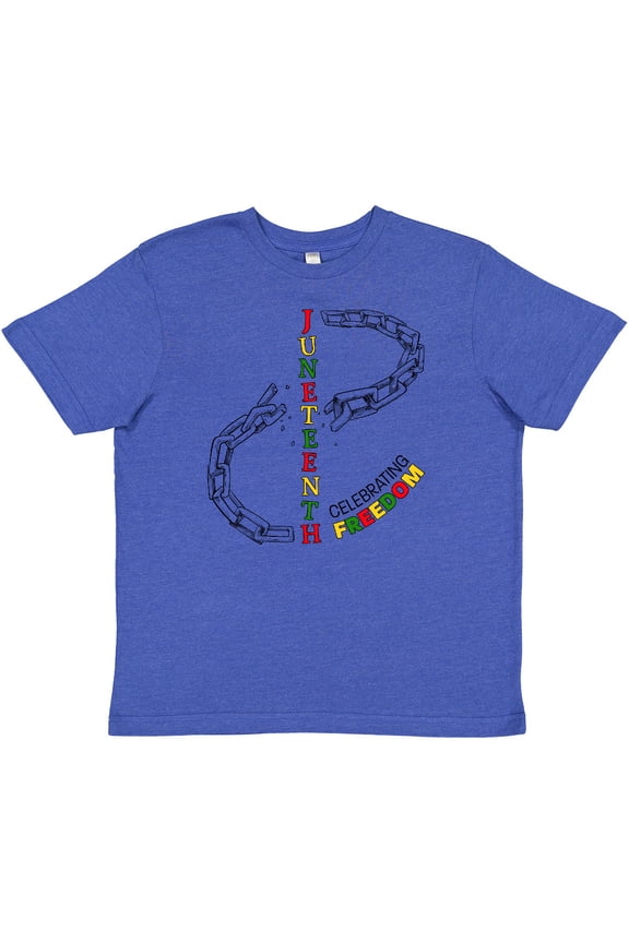 Juneteenth-Celebrating Freedom- Breaking Chains Youth T-Shirt