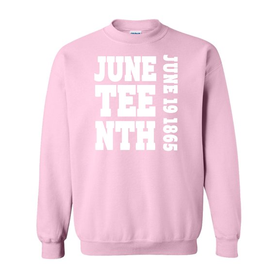 Inktastic Juneteenth June 19, 1865 Adult Sweatshirt