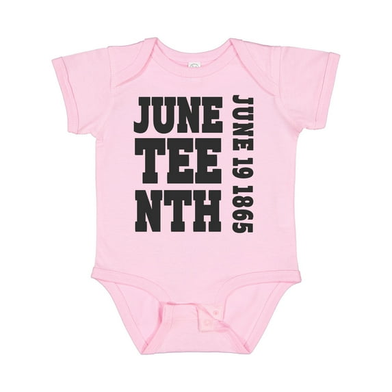 Inktastic Juneteenth June 19, 1865 Boys or Girls Baby Bodysuit
