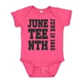 thumbnail image 1 of Inktastic Juneteenth June 19, 1865 Boys or Girls Baby Bodysuit, 1 of 5