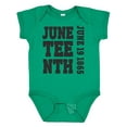 thumbnail image 1 of Inktastic Juneteenth June 19, 1865 Boys or Girls Baby Bodysuit, 1 of 5