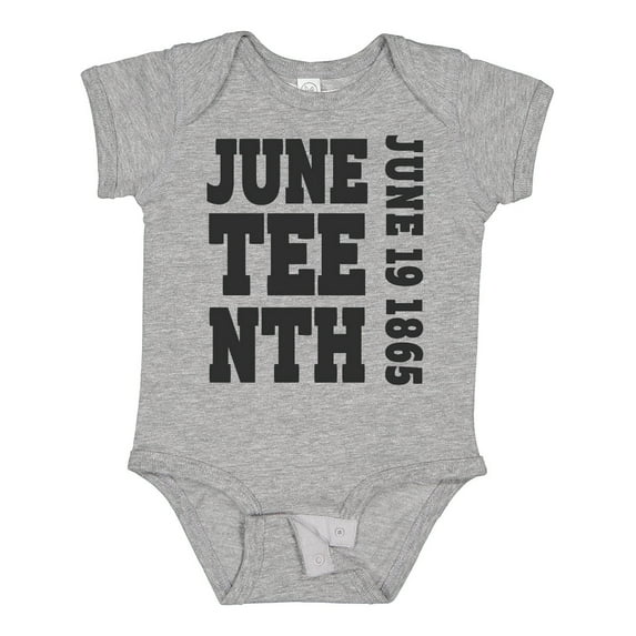 Inktastic Juneteenth June 19, 1865 Boys or Girls Baby Bodysuit