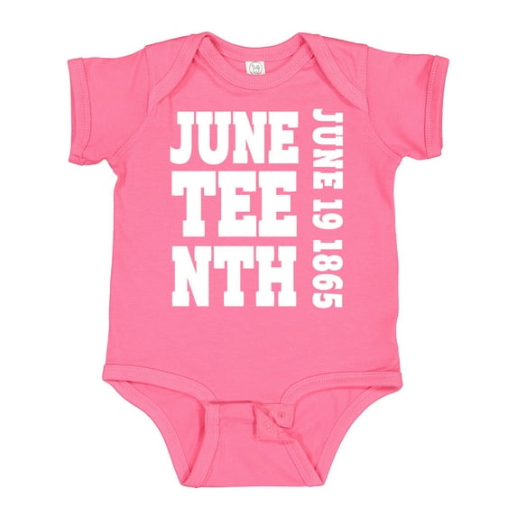 Inktastic Juneteenth June 19, 1865 Boys or Girls Baby Bodysuit