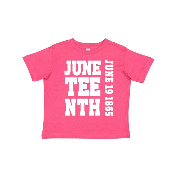 Inktastic Juneteenth June 19, 1865 Boys or Girls Toddler T-Shirt