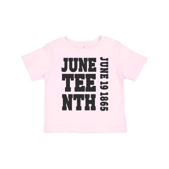 Inktastic Juneteenth June 19, 1865 Boys or Girls Toddler T-Shirt