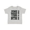 thumbnail image 1 of Inktastic Juneteenth June 19, 1865 Boys or Girls Toddler T-Shirt, 1 of 5