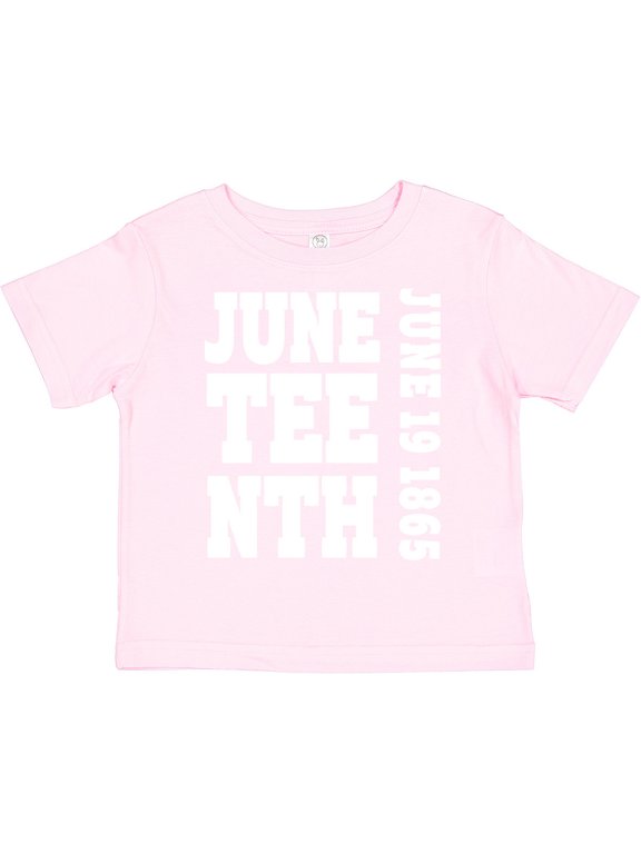 Juneteenth June 19, 1865 Boys or Girls Toddler T-Shirt
