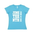 thumbnail image 1 of Inktastic Juneteenth June 19, 1865 Women's V-Neck T-Shirt, 1 of 5