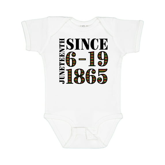 Inktastic Juneteenth Since 6-19-1865 Boys or Girls Baby Bodysuit