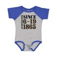 thumbnail image 1 of Inktastic Juneteenth Since 6-19-1865 Boys or Girls Baby Bodysuit, 1 of 5