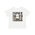thumbnail image 1 of Inktastic Juneteenth Since 6-19-1865 Boys or Girls Baby T-Shirt, 1 of 5