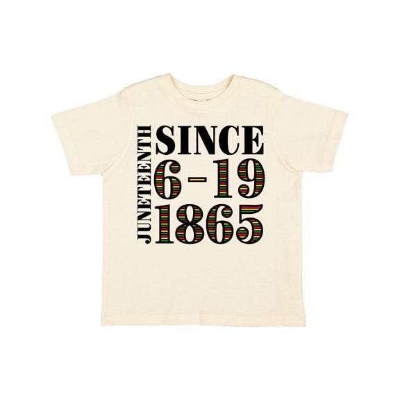 Inktastic Juneteenth Since 6-19-1865 Boys or Girls Toddler T-Shirt