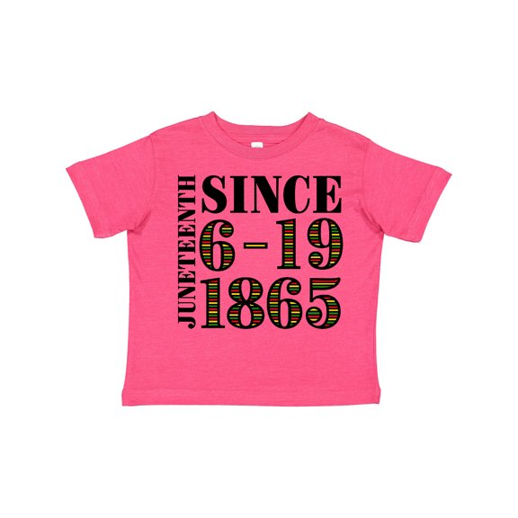 Inktastic Juneteenth Since 6-19-1865 Boys or Girls Toddler T-Shirt