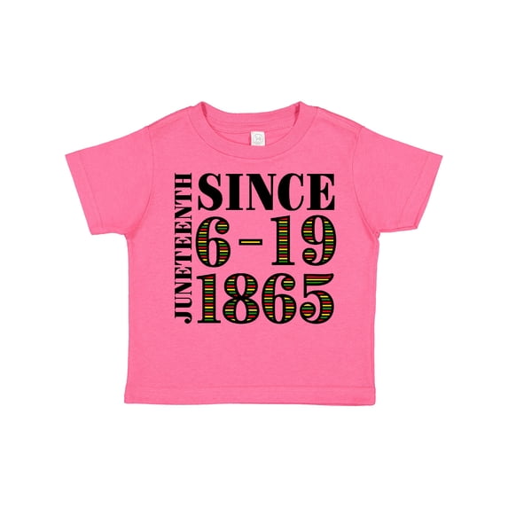 Inktastic Juneteenth Since 6-19-1865 Boys or Girls Toddler T-Shirt