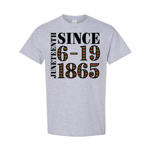 Inktastic Juneteenth Since 6-19-1865 T-Shirt
