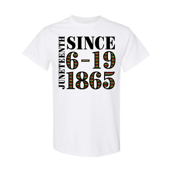 Inktastic Juneteenth Since 6-19-1865 T-Shirt