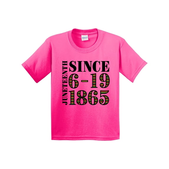 Inktastic Juneteenth Since 6-19-1865 Youth T-Shirt