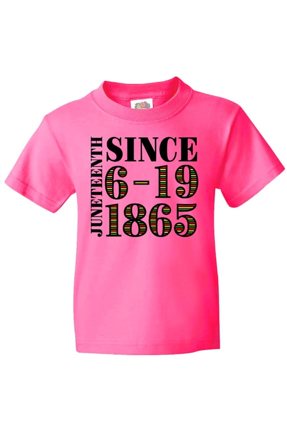 Juneteenth Since 6-19-1865 Youth T-Shirt