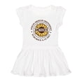 thumbnail image 1 of Inktastic Juneteenth Sunflower Design Girls Toddler Dress, 1 of 4