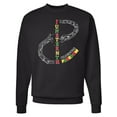 thumbnail image 1 of Inktastic Juneteenth-celebrating Freedom Breaking Chains Adult Sweatshirt, 1 of 4