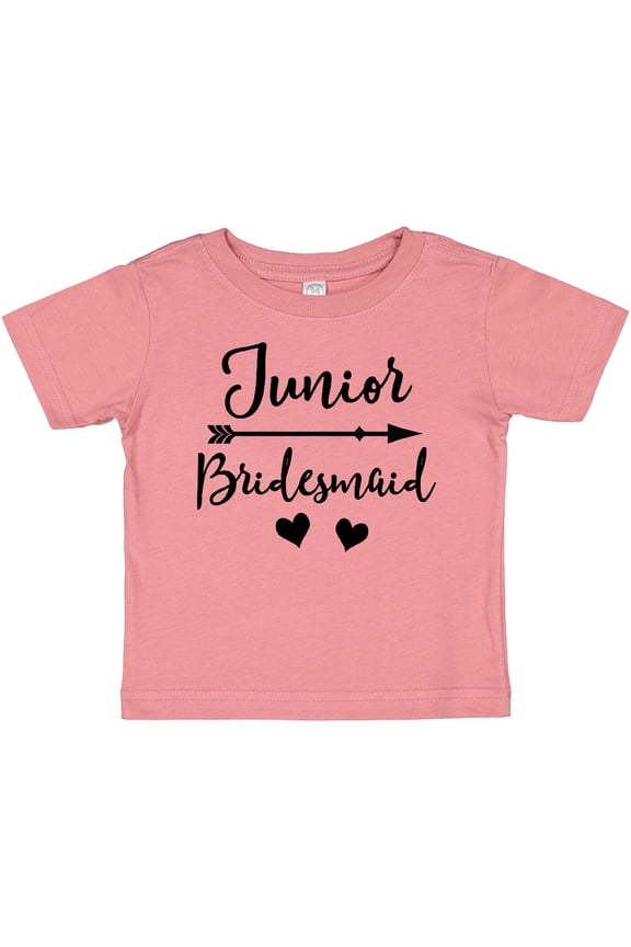 Junior Bridesmaid Wedding Bridal Party Girls Baby T-Shirt