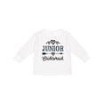 thumbnail image 1 of Inktastic Junior Bridesmaid Wedding Bridal Party Girls Long Sleeve Toddler T-Shirt, 1 of 5