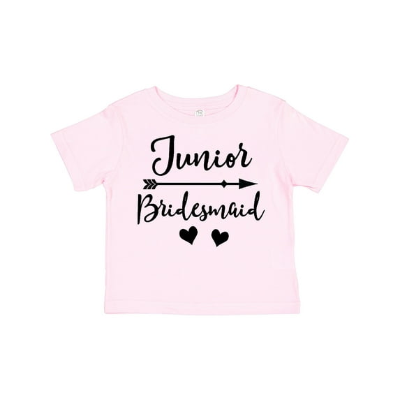 Inktastic Junior Bridesmaid Wedding Bridal Party Girls Toddler T-Shirt