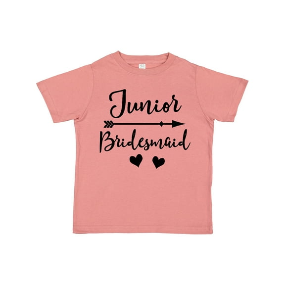 Inktastic Junior Bridesmaid Wedding Bridal Party Girls Toddler T-Shirt