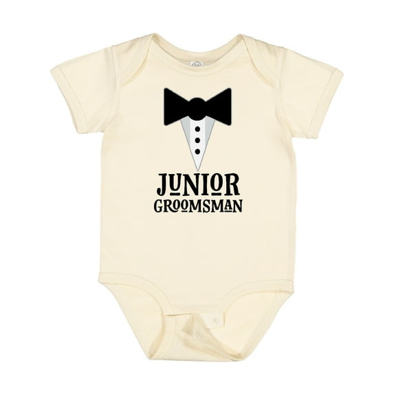 Inktastic Junior Groomsman Bridal Party Wedding Boys Baby Bodysuit