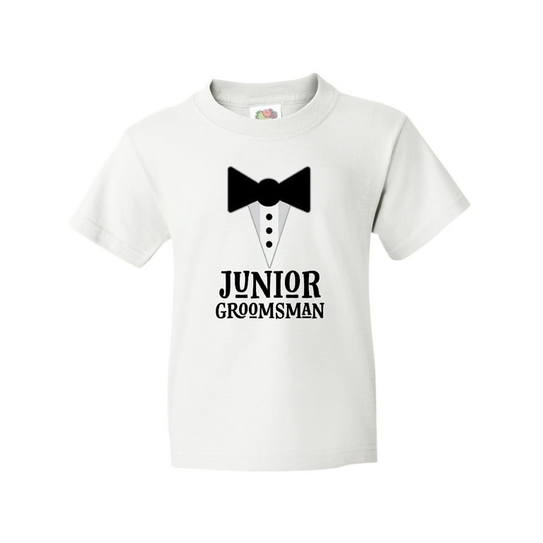 Kids Best Junior Groomsman T-Shirt Kids Boys Kids Best Junior Groomsman T-Shirt Kids Boys