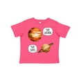 thumbnail image 1 of Inktastic Jupiter and Saturn Space Humor "Sup Saturn", "Sup Jupes" Boys or Girls Toddler T-Shirt, 1 of 5