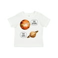thumbnail image 1 of Inktastic Jupiter and Saturn Space Humor "Sup Saturn", "Sup Jupes" Boys or Girls Toddler T-Shirt, 1 of 5