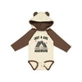 thumbnail image 1 of Inktastic Just A Girl Who Loves Adventure Girls Long Sleeve Baby Bodysuit, 1 of 5