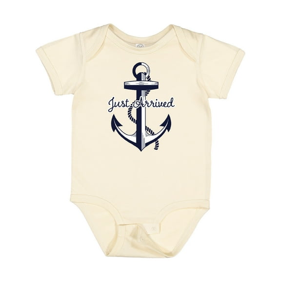 Inktastic Just Arrived Anchor Boys or Girls Baby Bodysuit
