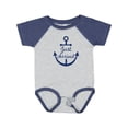 thumbnail image 1 of Inktastic Just Arrived Nautical Anchor Boys or Girls Baby Bodysuit, 1 of 5