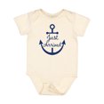 thumbnail image 1 of Inktastic Just Arrived Nautical Anchor Boys or Girls Baby Bodysuit, 1 of 5