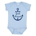 thumbnail image 1 of Inktastic Just Arrived Nautical Anchor Boys or Girls Baby Bodysuit, 1 of 5