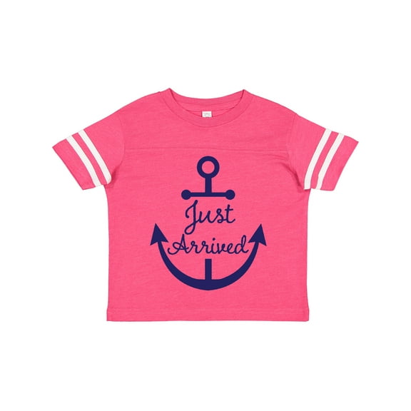 Inktastic Just Arrived nautical anchor Boys or Girls Toddler T-Shirt