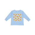 thumbnail image 1 of Inktastic Just Candy Corn Boys or Girls Long Sleeve Toddler T-Shirt, 1 of 5